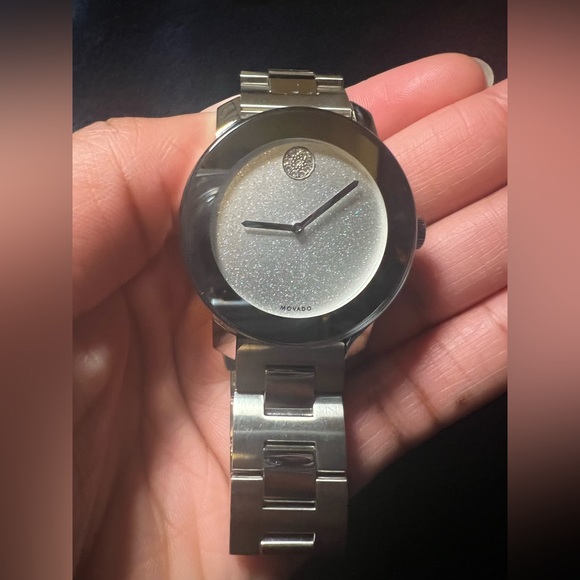 MOVADO Women’s Swiss Bold Evolution Stainless Steel Bracelet Watch 34mm - Picture 4 of 7